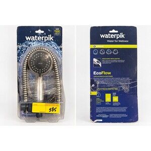 Waterpik EcoFlow ETC-443E Handheld Shower Head 4 Spray Chrome w/ 5ft Hose